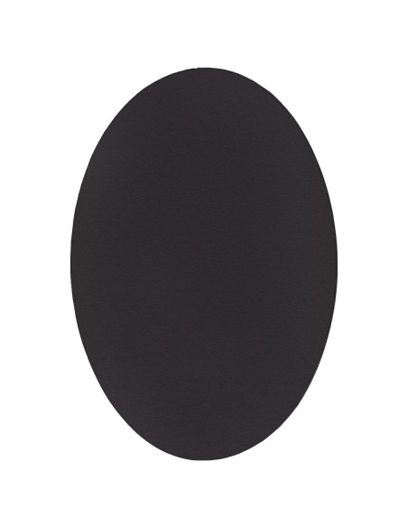 Tappeto 'HUARTE' Nero 160x230 cm Ovale