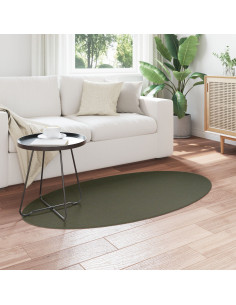 Tappeti per area HUARTE Verde Foresta 80 x 150 cm 2