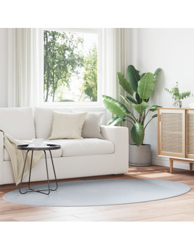 Tappeti per area HUARTE Grigio 140 x 200 cm 100% Poliestere