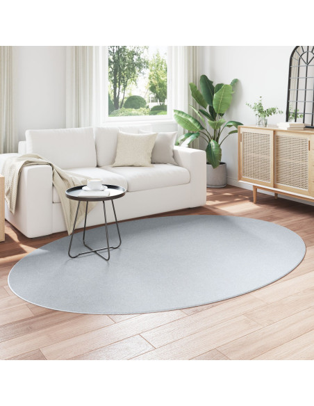 Tappeto  Grigio Poliestere 160 x 230 cm Tappeti da area Ovale