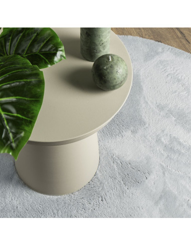 Tappeti per area HUARTE Grigio 160 x 230 cm 100% Poliestere