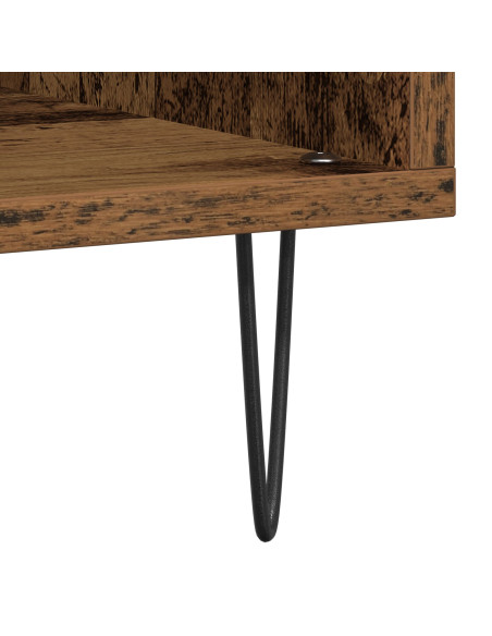 Mobile per media  Rovere Artigianale 84.5x38x90 cm Legno ingegnerizzato
