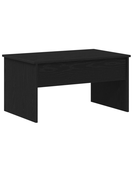 Tavolino da salotto Rovere Nero 80 x 50,5 x 41,5 cm