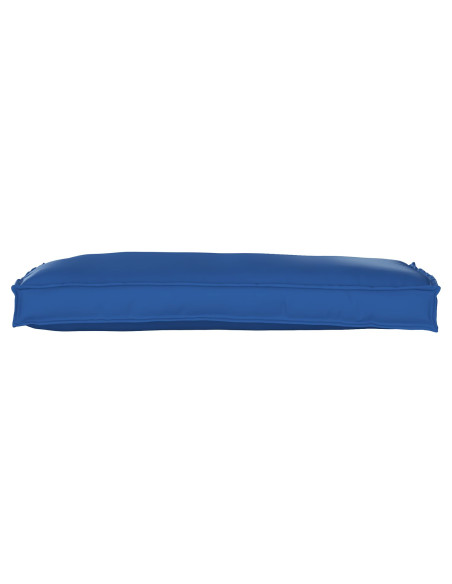 Cuscini per Panchina  2 pz Blu Reale 100x40x8 cm Tessuto Oxford