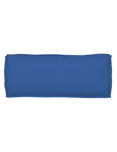 Set di Cuscini per Pallet 2 pcs Blu Reale 100 x 40 x 8 cm