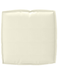 Set di Cuscini per Pallet 2 pcs Crema Tessuto Oxford 2