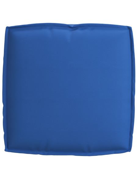 Set di Cuscini per Pallet 2 pcs Blu Reale Tessuto Oxford