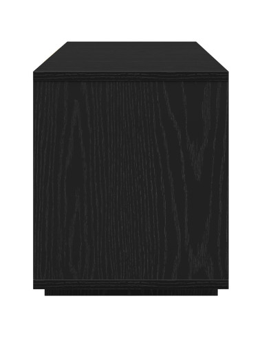 Mobile TV Rovere Nero 120 x 30 x 40,5 cm Legno multistrato