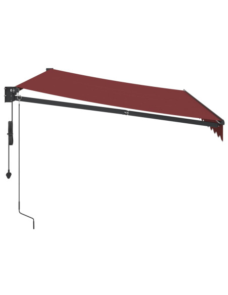 Tenda da Sole Retrattile Automatica Bordò 350x250 cm
