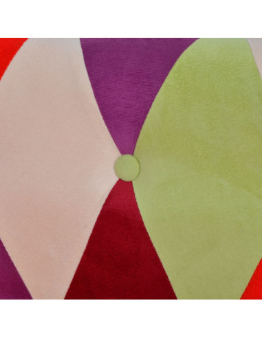 Divano Chesterfield a 2 Posti in Tessuto