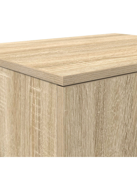 Armadio 2 pcs Rovere Sonoma 108 x 41 x 40 cm Legno multistrato