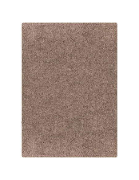 Tappeto Shaggy con retro in lattice marrone 160x230 cm