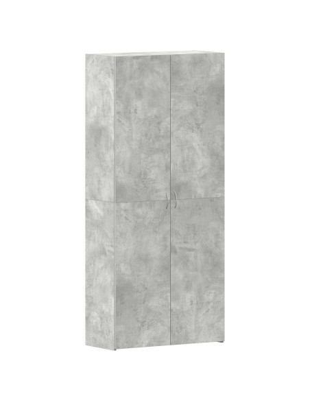 Armadio Scarpe  Grigio cemento Legno ingegnerizzato Armadio Scarpe