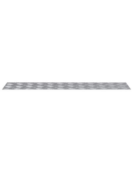 Piastre in Alluminio Antiscivolo 4 pezzi 90x20 cm