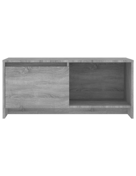 Mobile Porta TV Grigio Sonoma 90x35x40 cm in Truciolato