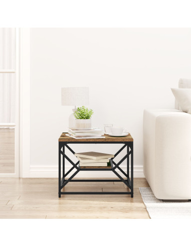 Tavolino da salotto Legno vecchio 51 x 50 x 40 cm