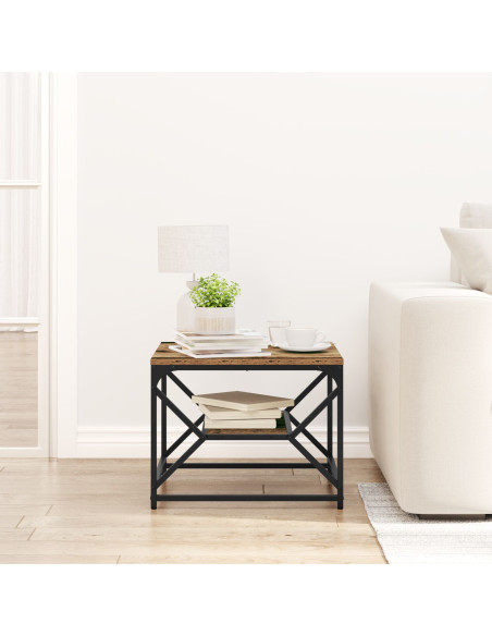 Tavolino da salotto Legno vecchio 51 x 50 x 40 cm