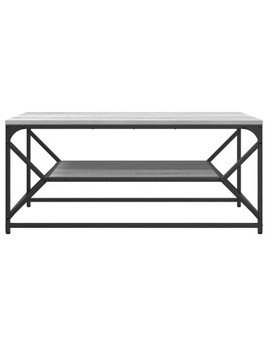 Tavolino da salotto Grigio Sonoma 90 x 50 x 40 cm