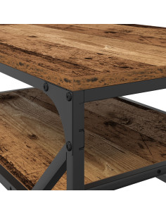 Tavolino da salotto Legno vecchio 90 x 50 x 40 cm 2