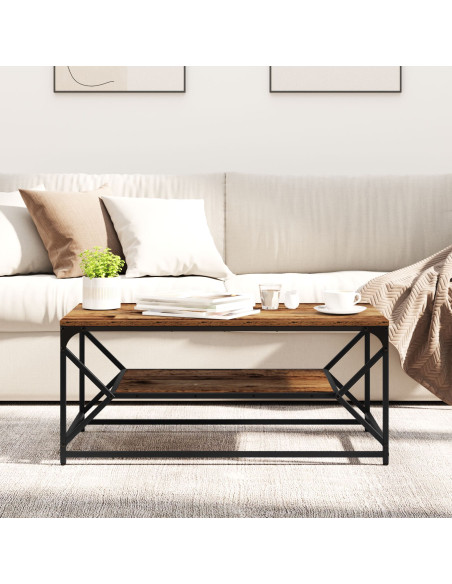 Tavolino da salotto Legno vecchio 90 x 50 x 40 cm