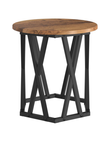 Tavolo laterale 2 pcs legno di recupero