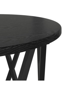 Tavolo Laterale Nesting 3 pcs Rovere Nero 2