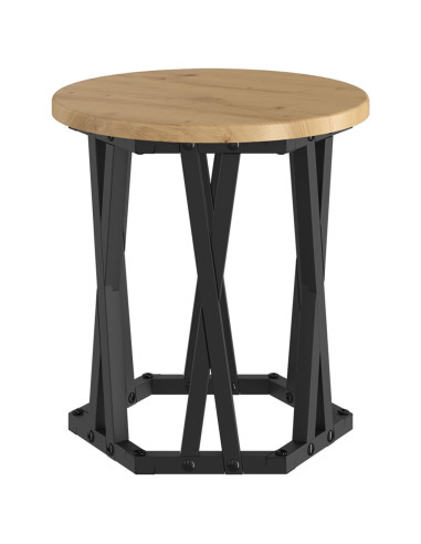 Tavolo Laterale Nesting 3 pcs Rovere artigianale