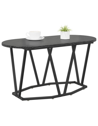 Tavolino da salotto Rovere Nero 80 x 40 x 40.5 cm