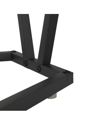 Tavolino da salotto Rovere fumé 80 x 40 x 40.5 cm