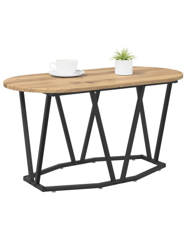 Tavolino da salotto Rovere artigianale 80 x 40 x 40.5 cm