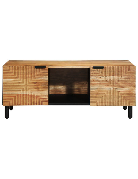 Tavolino da caffè 100x54x40 cm in legno massello di acacia