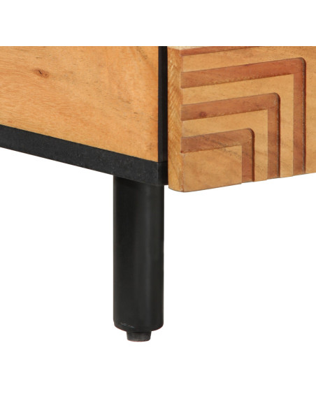 Tavolino da caffè 100x54x40 cm in legno massello di acacia