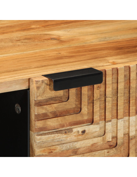 Tavolino da caffè 100x54x40 cm in legno massello di acacia