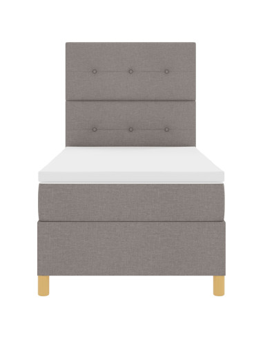 Letto a molle con materasso Talpa 100 x 200 cm Tessuto