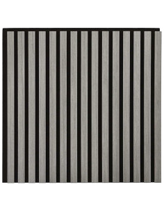 Pannelli Acustici da Parete 8 pz Doghe Rovere Impiallacciato