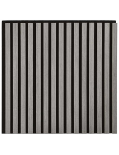 Pannelli Acustici da Parete 2 pz Doghe Rovere Impiallacciato