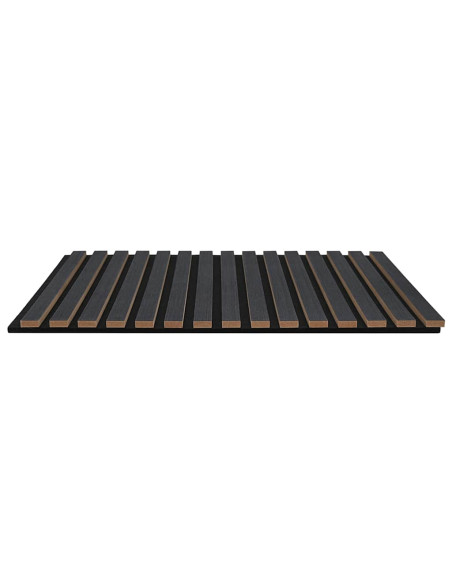 Pannelli Acustici da Parete 2 pz Doghe Rovere Impiallacciato