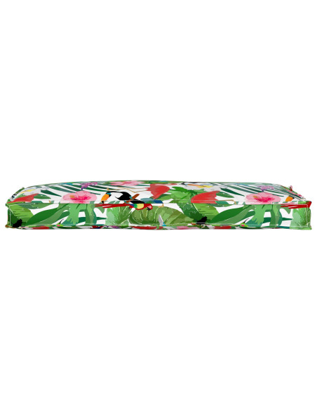Cuscino da Esterno  Giungla Tropicale Poliestere 110 x 40 x 8 cm