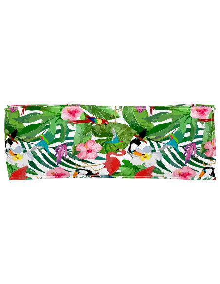 Cuscino da Esterno  Giungla Tropicale Poliestere 110 x 40 x 8 cm