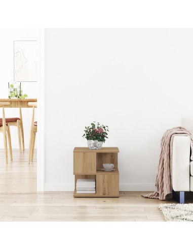 Tavolo laterale Rovere artigianale 30 x 30 x 55 cm