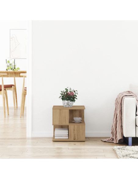 Tavolo laterale Rovere artigianale 30 x 30 x 55 cm