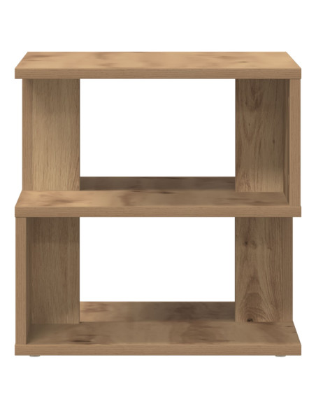 Tavolino  in rovere artigianale 40x40x40 cm in legno ingegnerizzato
