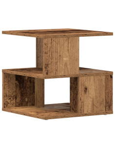Tavolo laterale Legno vecchio 30 x 30 x 55 cm Legno multistrato 2