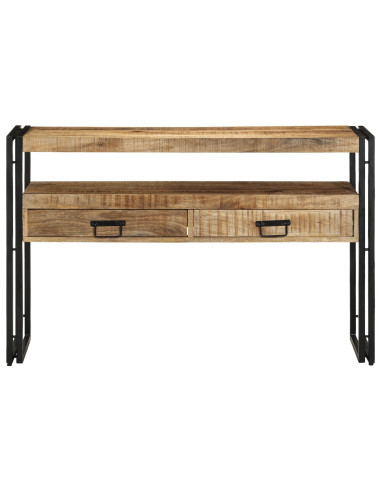 Tavolo consolle 120 x 33 x 75 cm Legno di mango massello