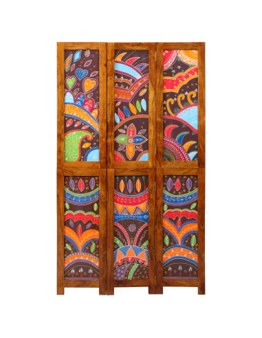 Divider per stanze Marrone miele 105 x 1,5 x 180 cm