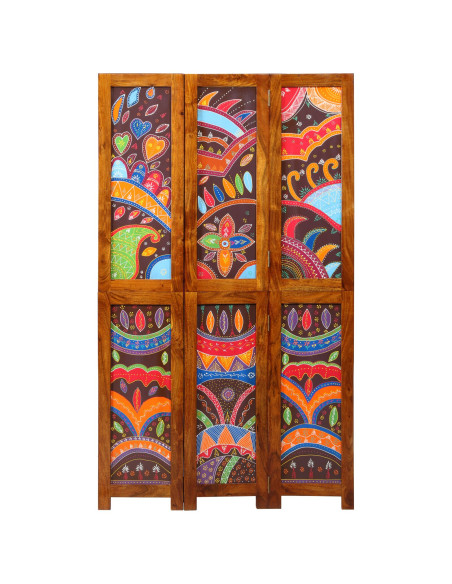 Divider per stanze Marrone miele 105 x 1,5 x 180 cm