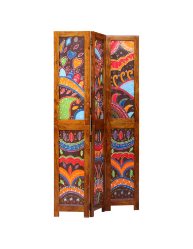 Divider per stanze Marrone miele 105 x 1,5 x 180 cm