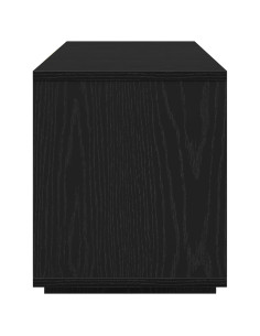 Mobile TV Rovere Nero 120 x 30 x 40,5 cm Legno multistrato 2