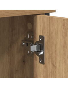 Set mobile TV Rovere artigianale 101 x 35 x 65 cm 2