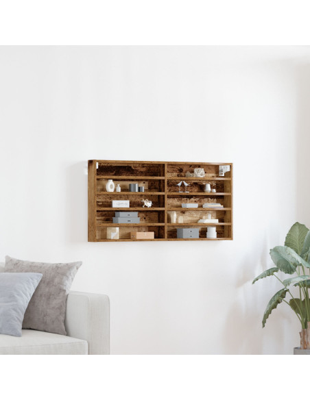 Mobile Da Muro  In Legno Invecchiato